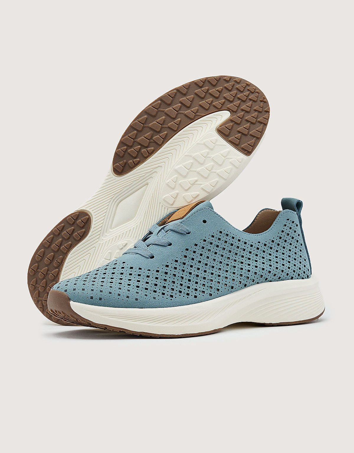 Memory Foam Sneakers Blue - Isthar