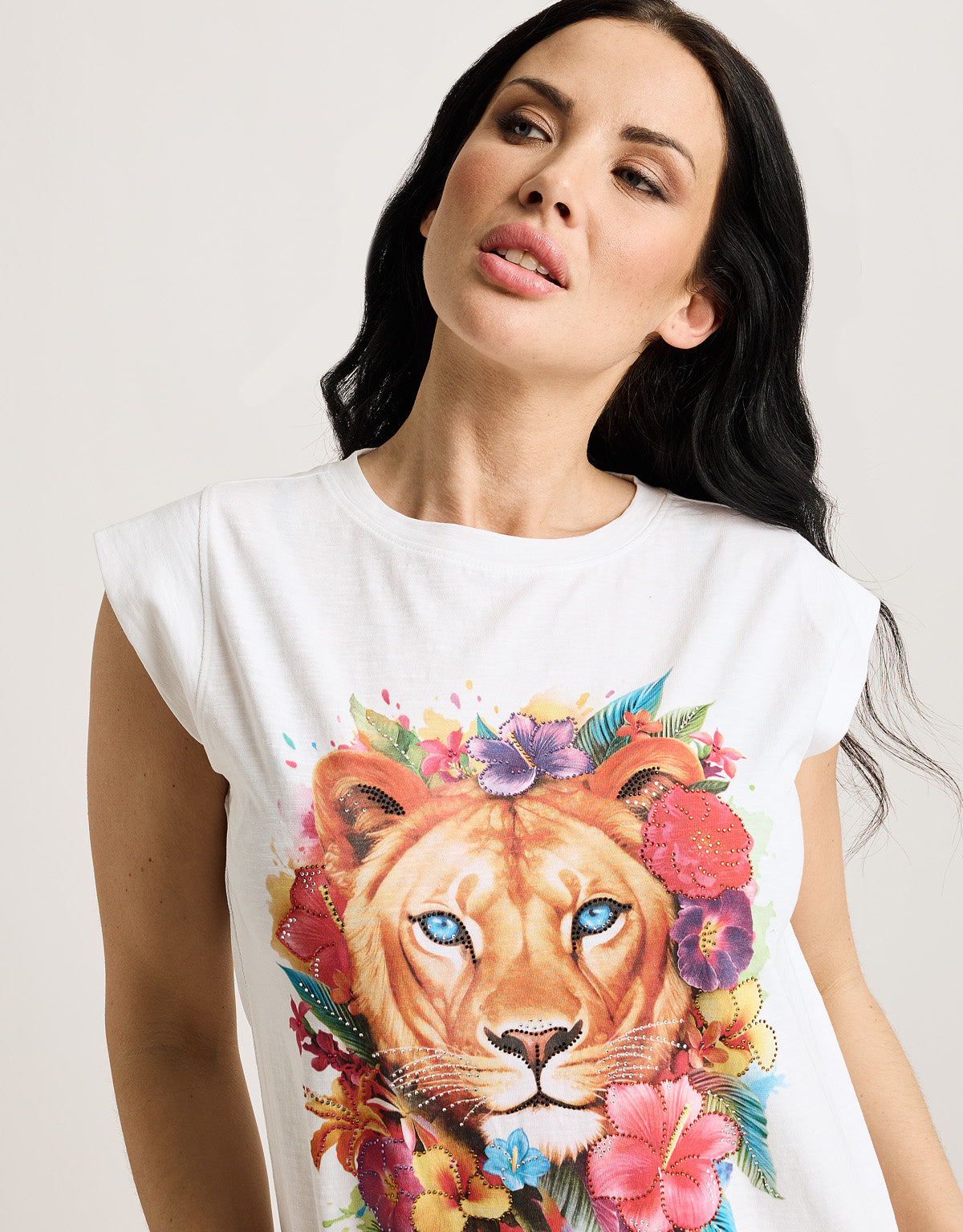 Camiseta Manga Corta Blanco - Lifiori 2