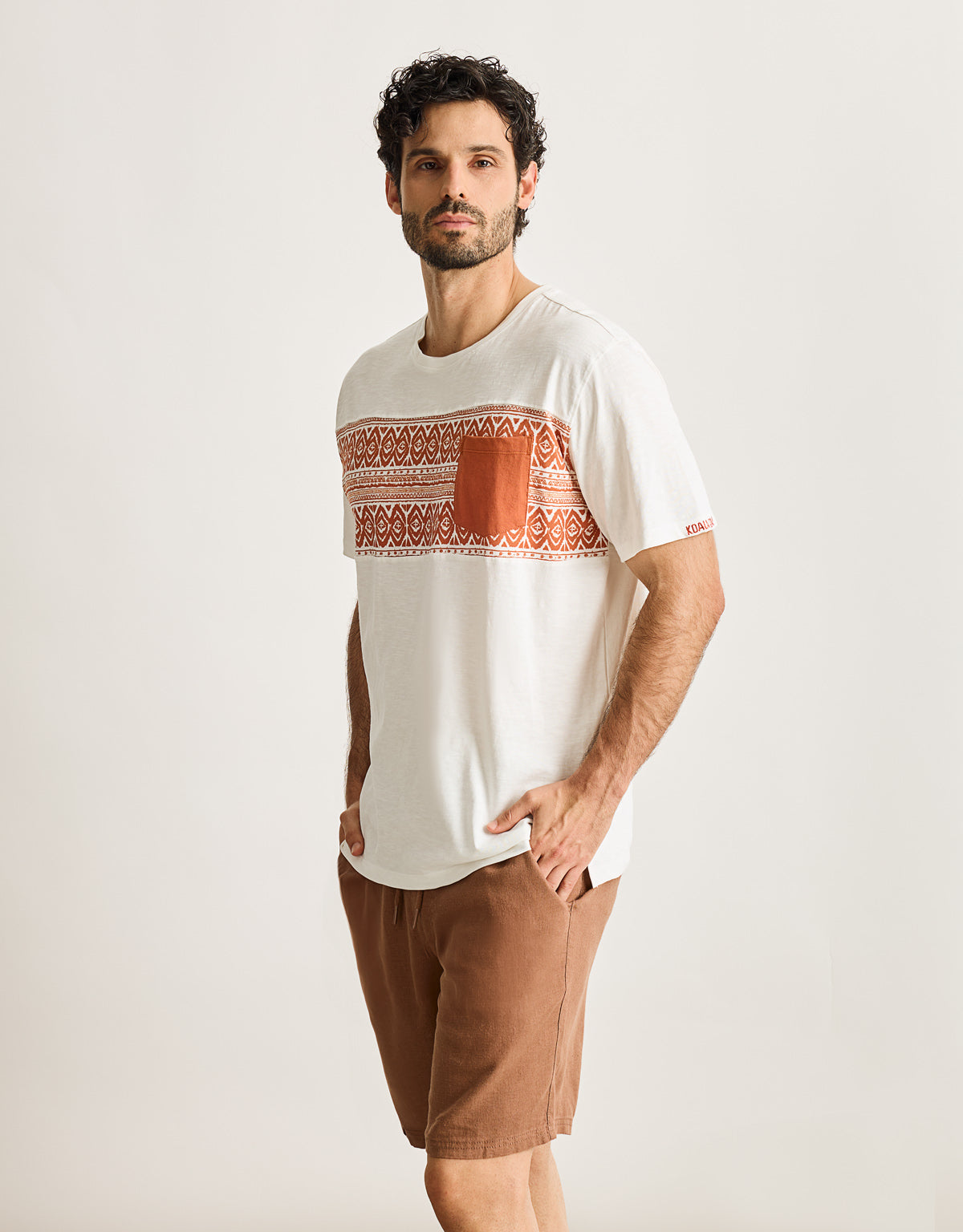 Camiseta Manga Corta Naranja - Navar