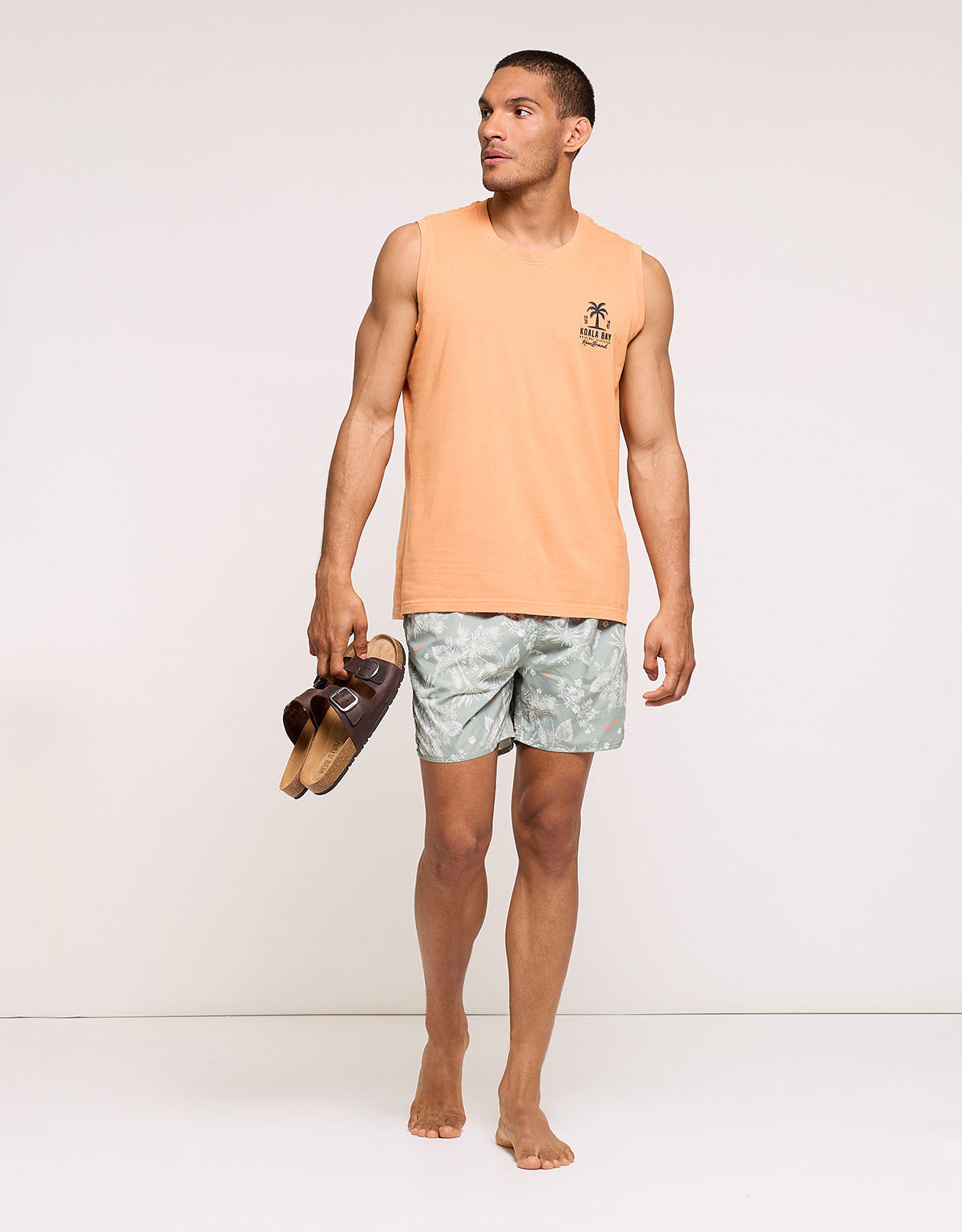 Orange Sleeveless T-Shirt - Ranker