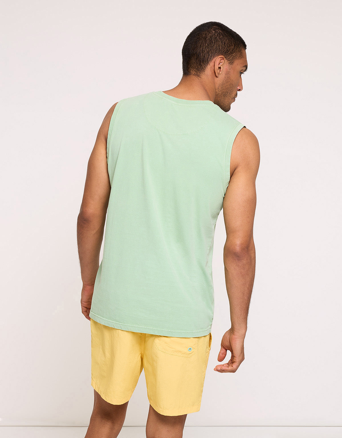 Green Sleeveless T-Shirt - Ranker