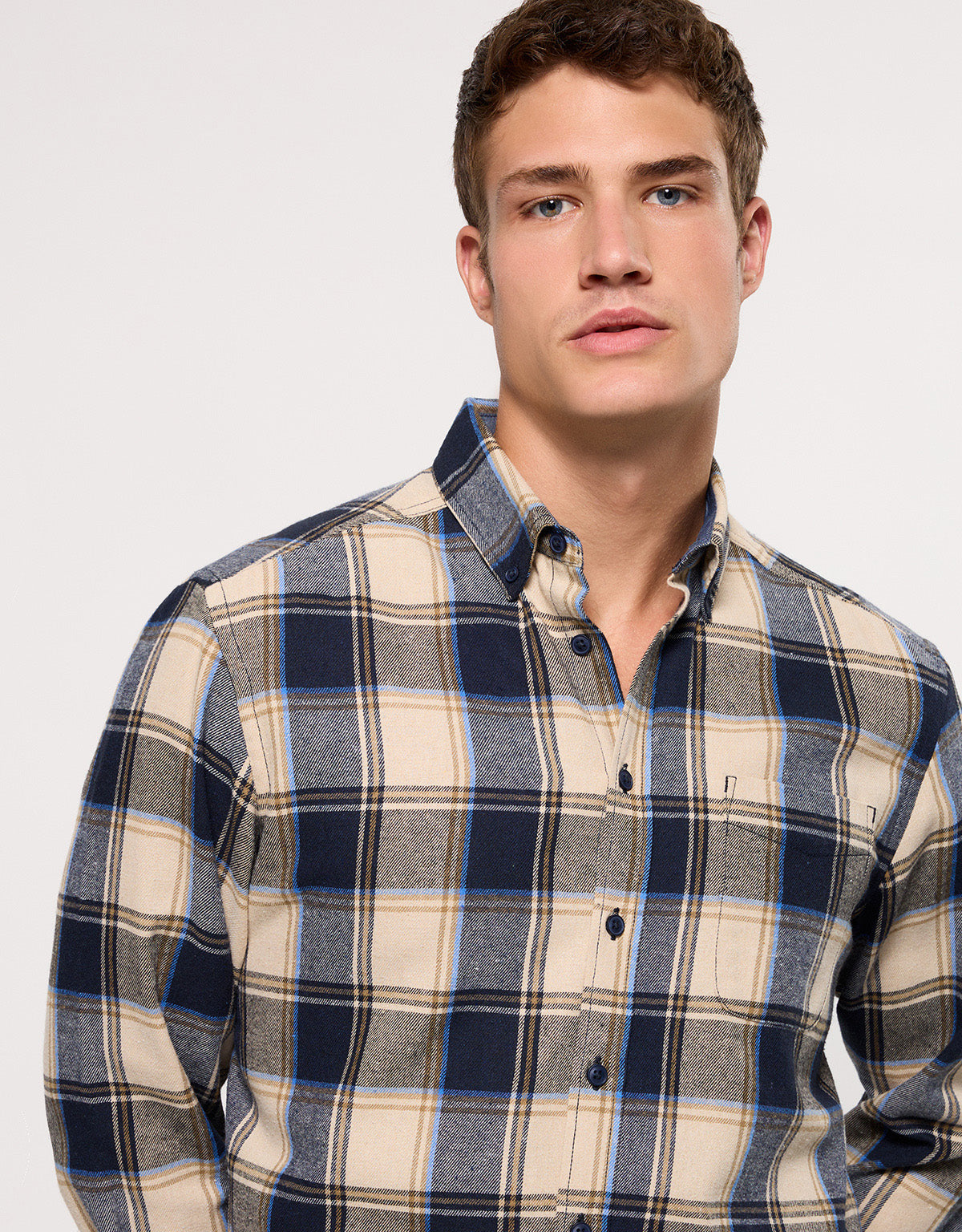 Camisa Manga Larga Azul Marino - Martel 2