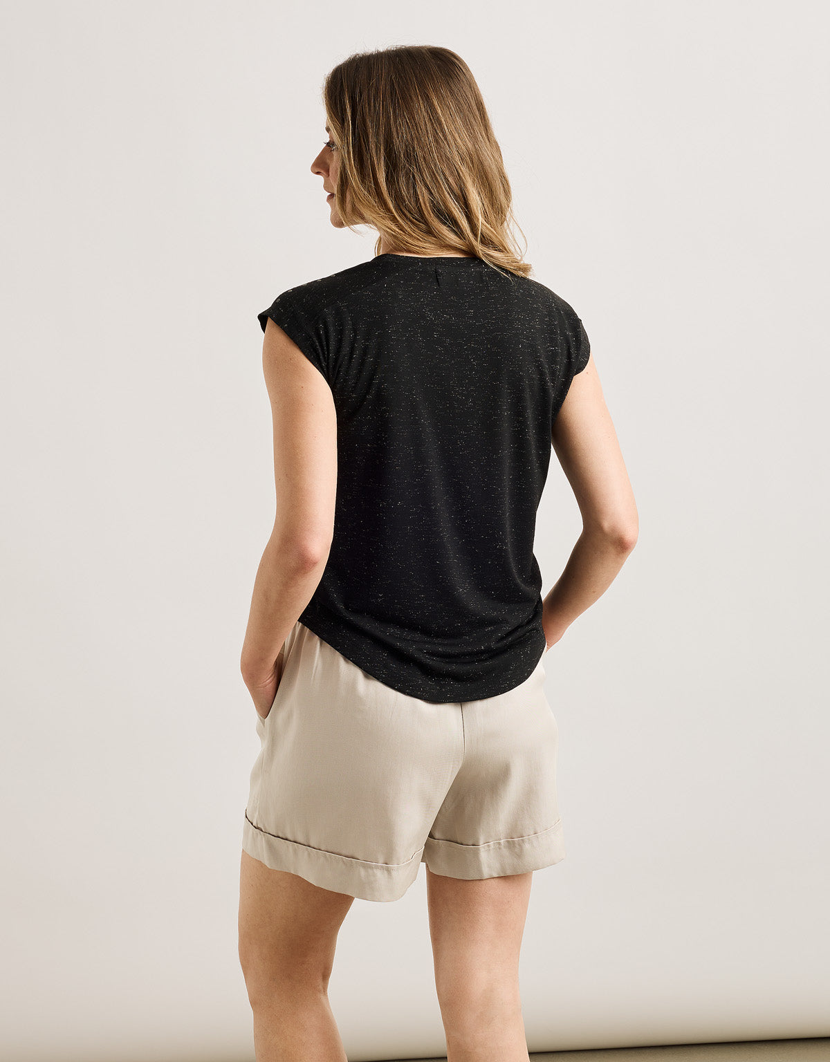 Black Short Sleeve T-shirt - Shimera