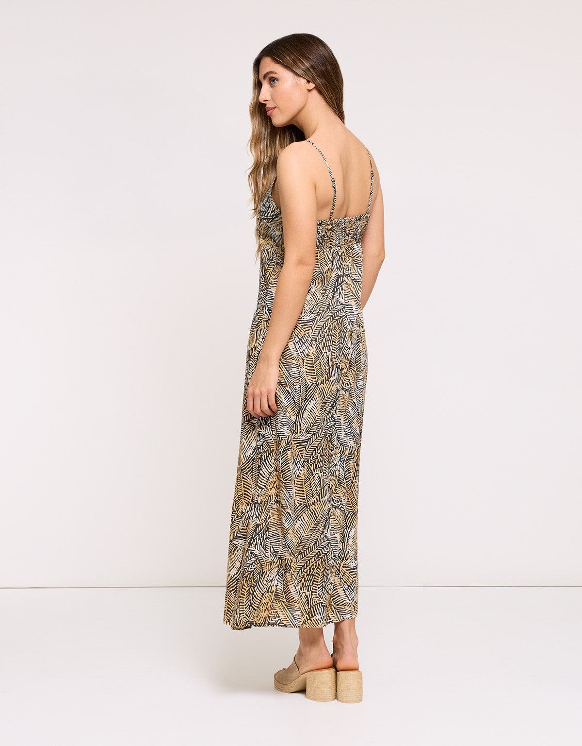 Dark Green Long Dress - Surley