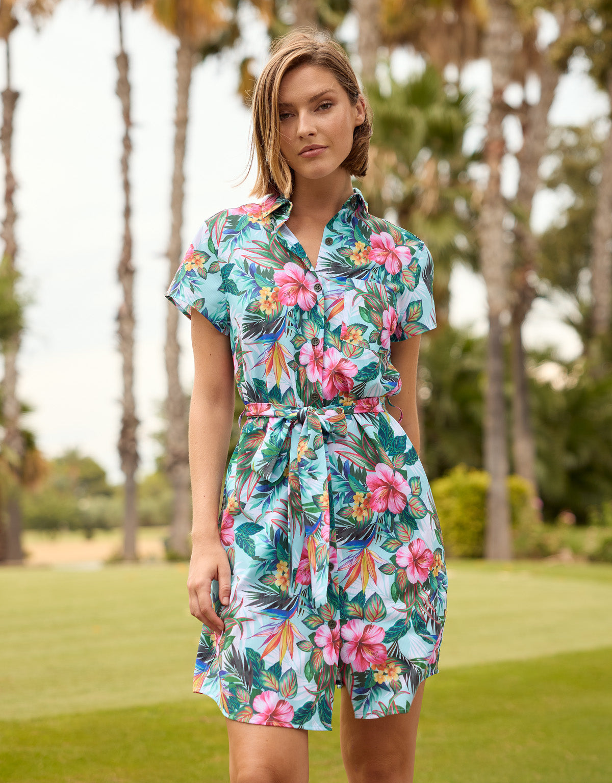 Short Multicolor Dress - Orante