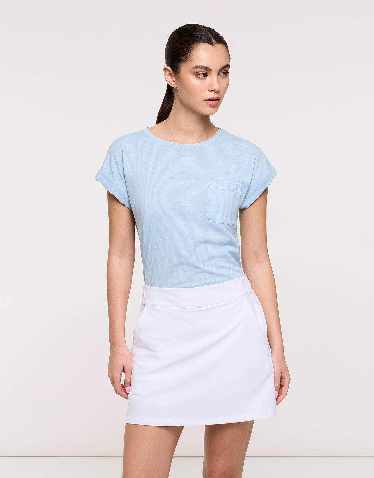 Falda Mini Blanco - Fabort