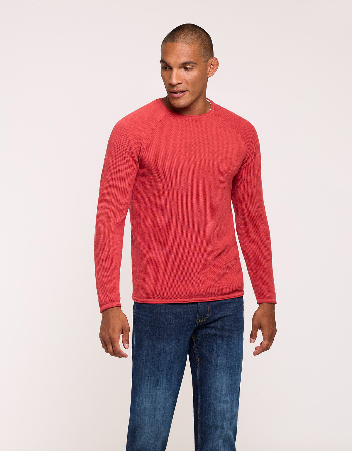 Red Long-Sleeve Sweater - Forz