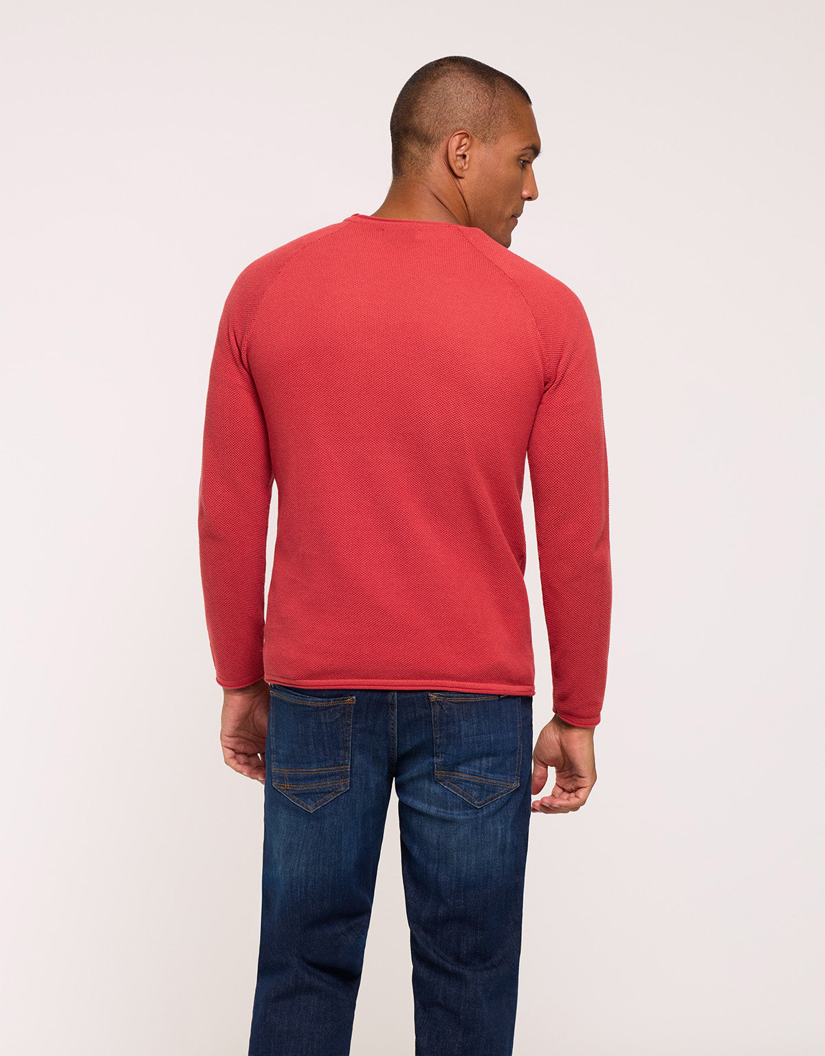 Red Long-Sleeve Sweater - Forz