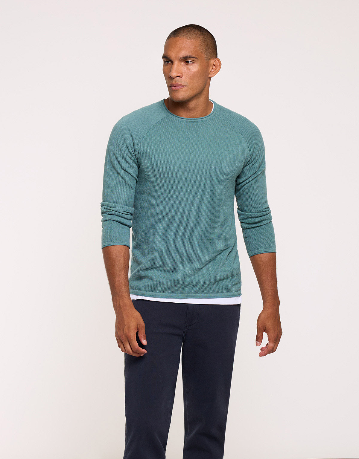 Green Long-Sleeve Sweater - Forz