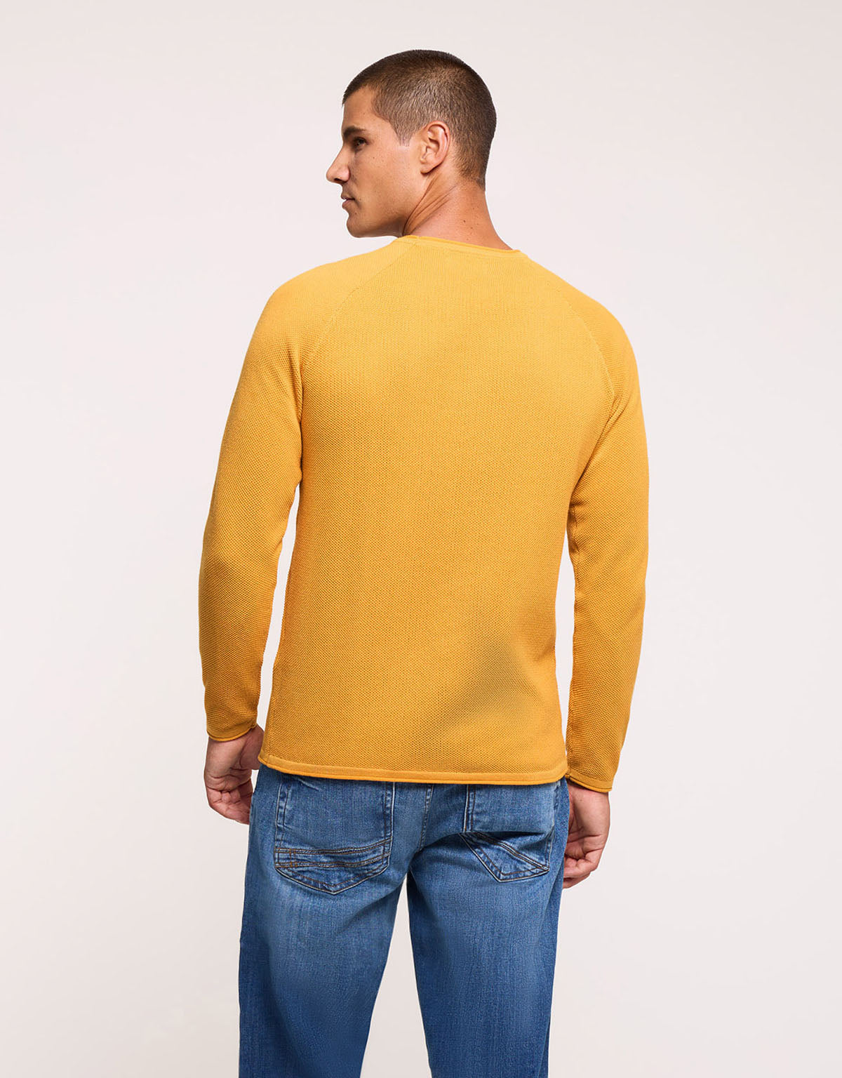Yellow Long-Sleeve Sweater - Forz