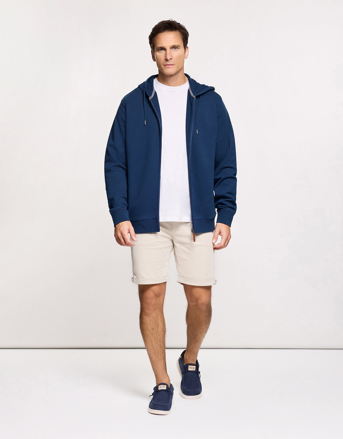 Sudadera Con Capucha Azul Marino - Wilbur