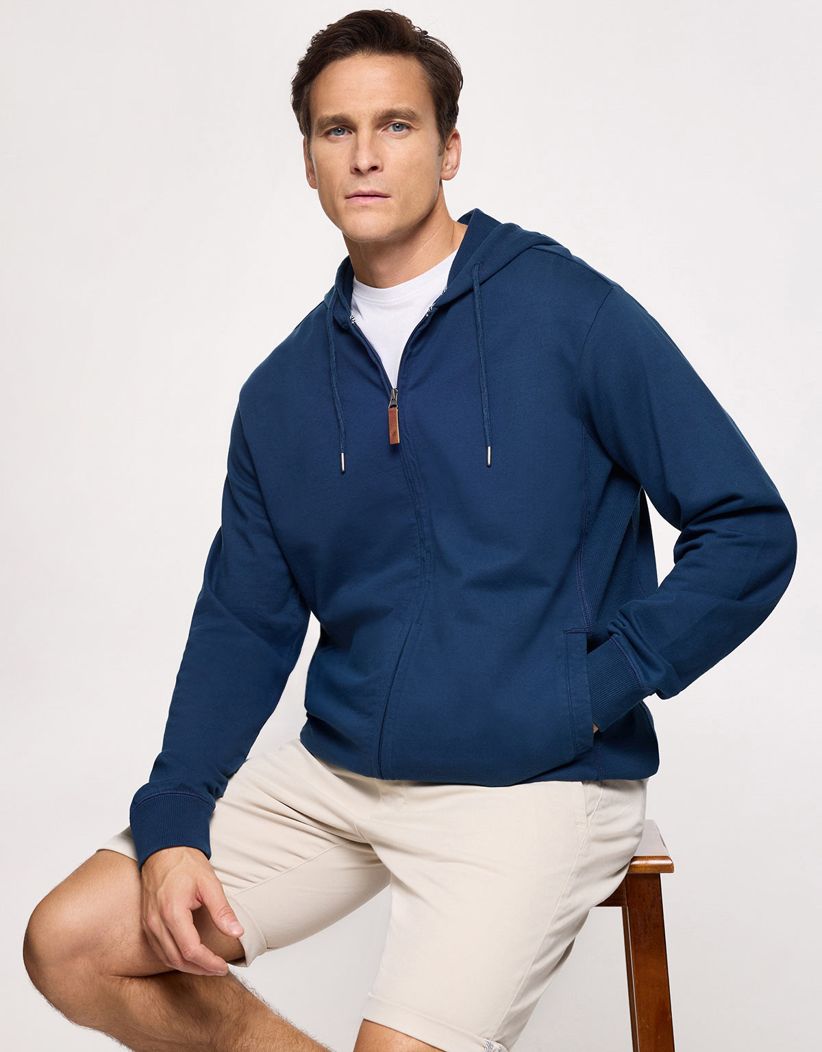 Sudadera Con Capucha Azul Marino - Wilbur