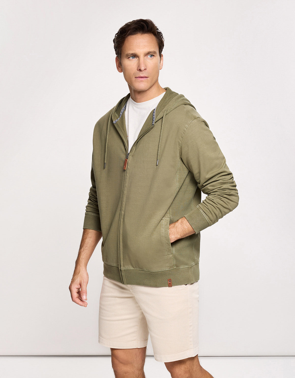 Sudadera Con Capucha Caqui - Wilbur 2