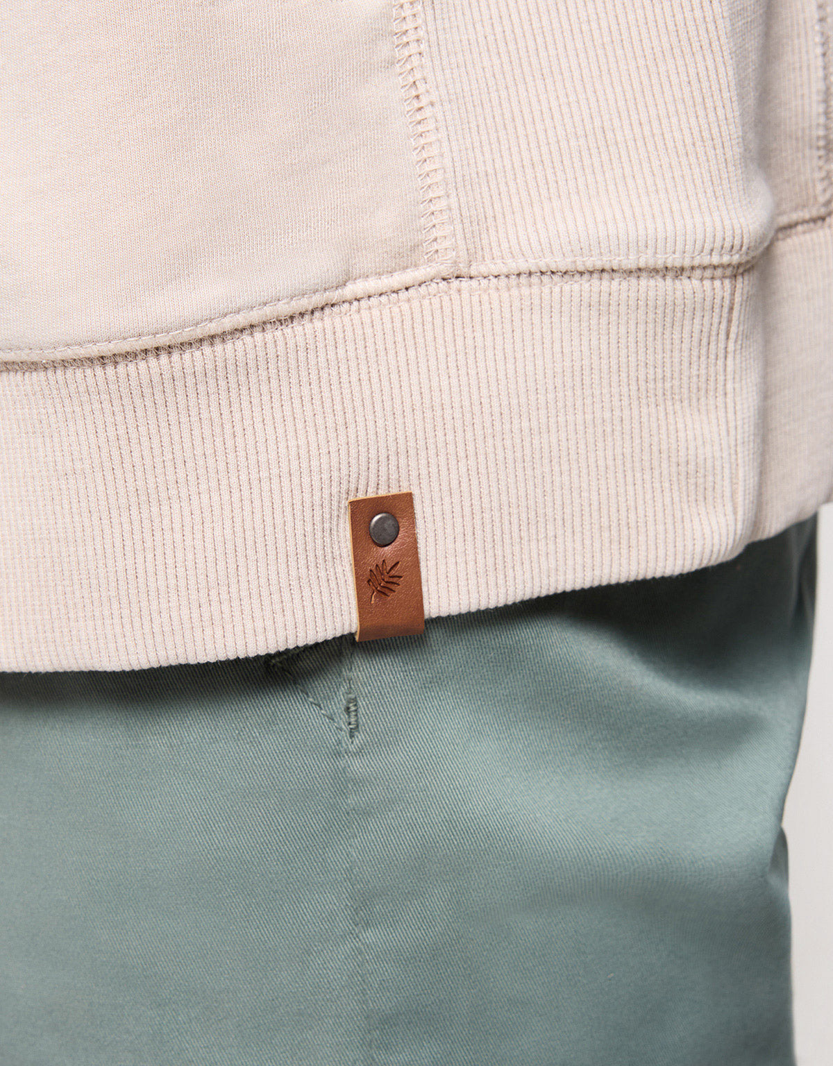 Sudadera Con Capucha Beige - Wilbur