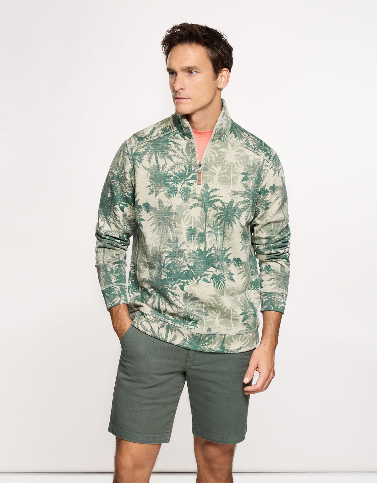 Green Sweatshirt - Mans