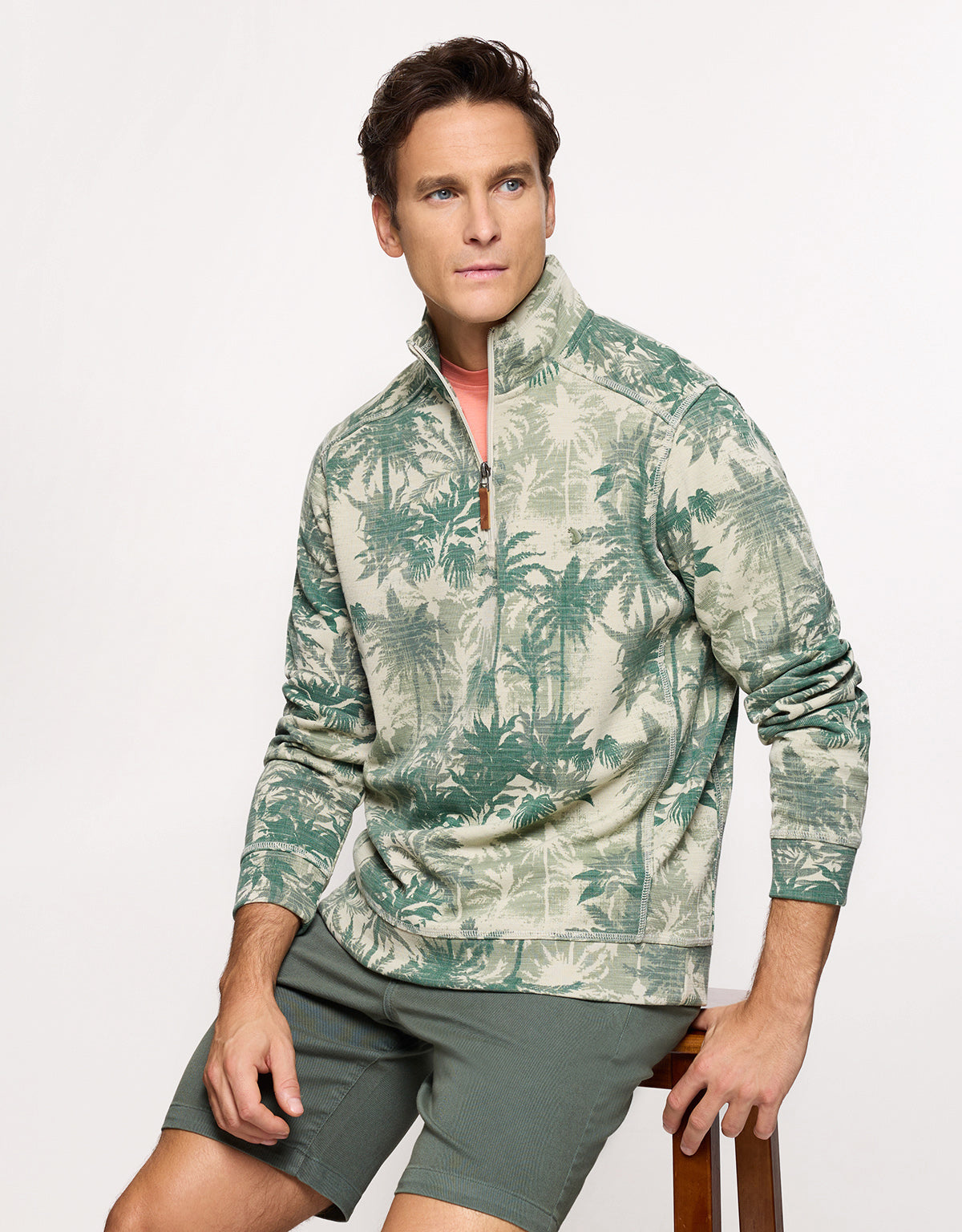 Green Sweatshirt - Mans