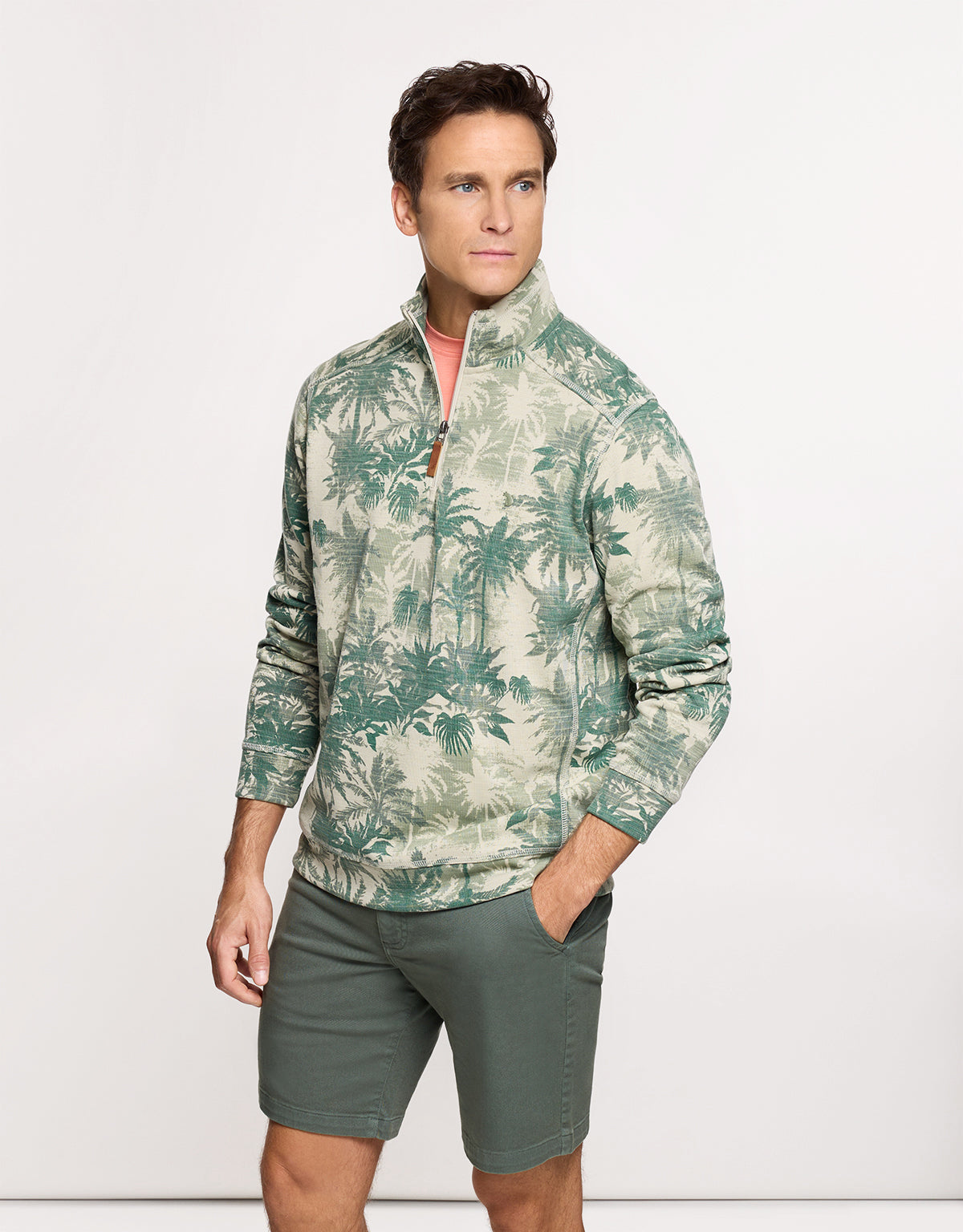 Green Sweatshirt - Mans