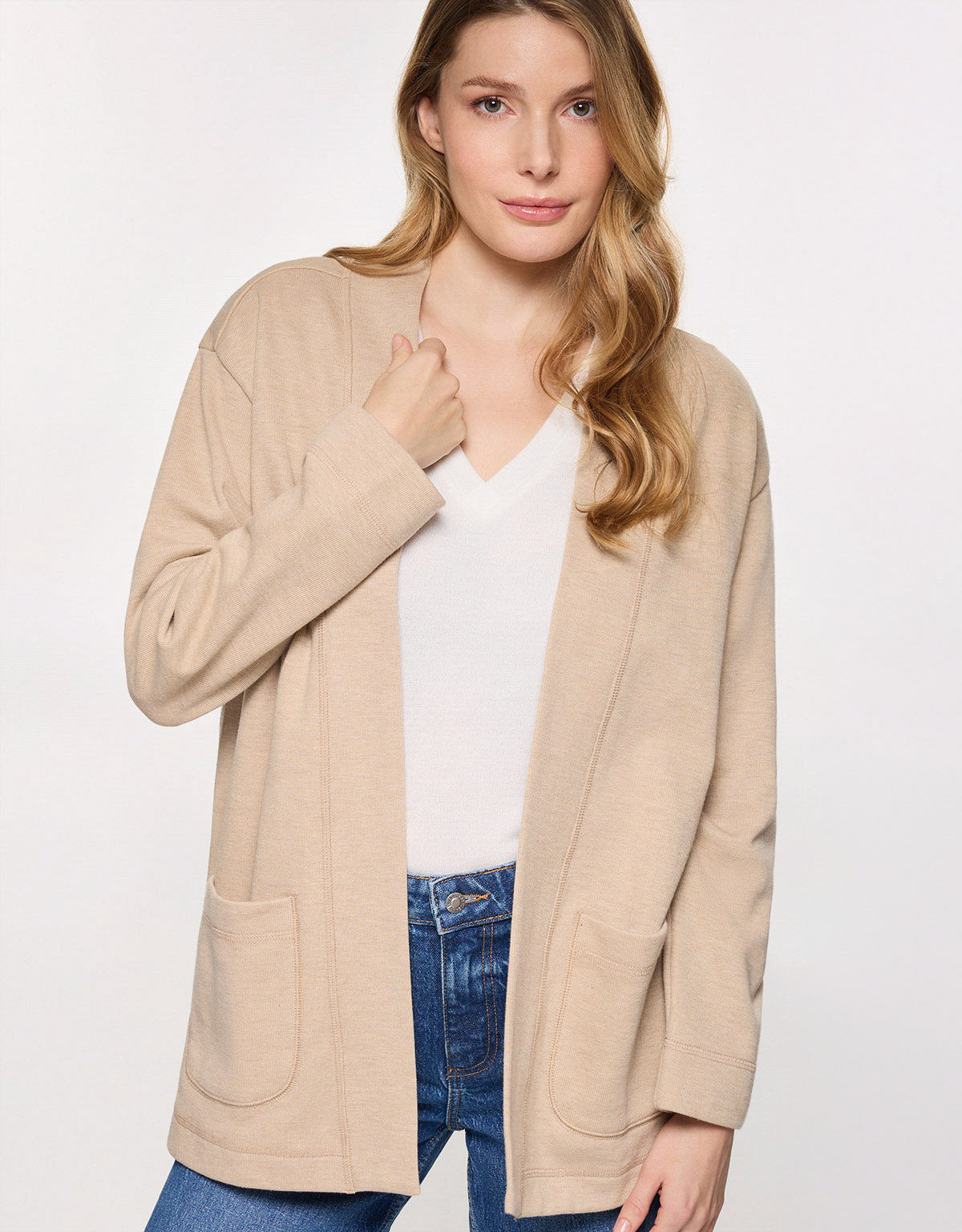 Beige Cardigan - Bowen