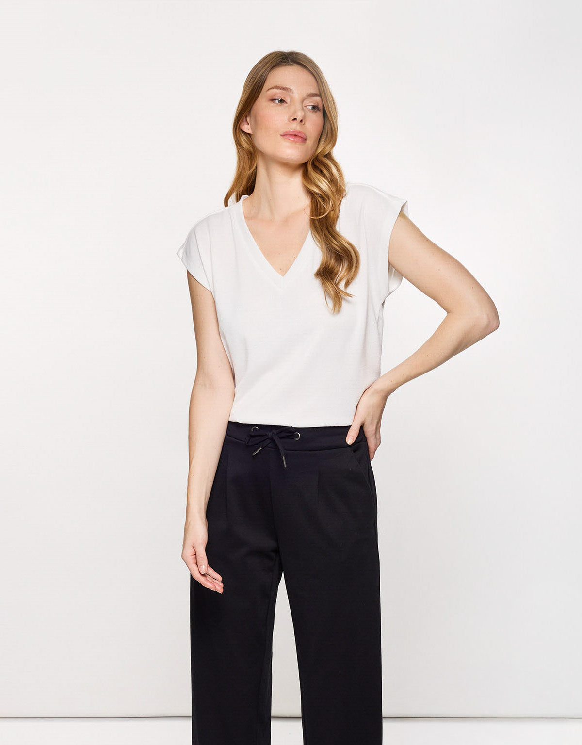 Long Black Trousers - Faraela