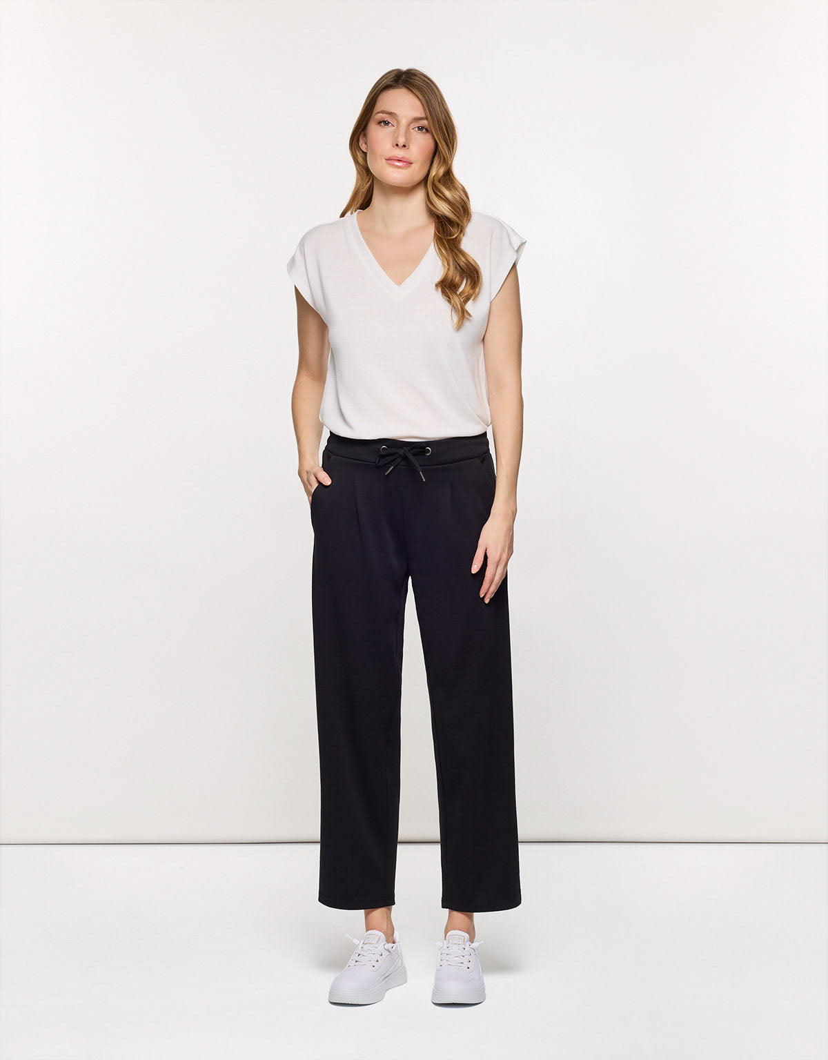 Long Black Trousers - Faraela