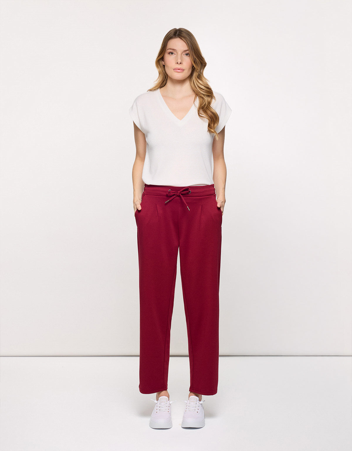 Cherry Long Trousers - Faraela