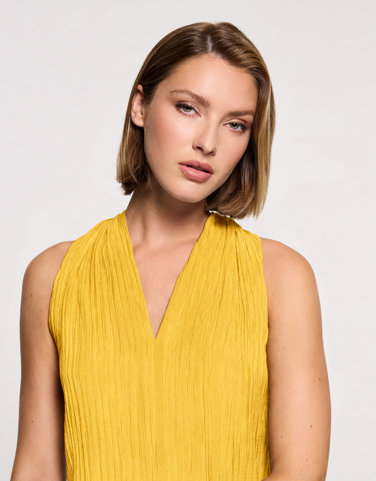 Yellow Midi Dress - Samiraves
