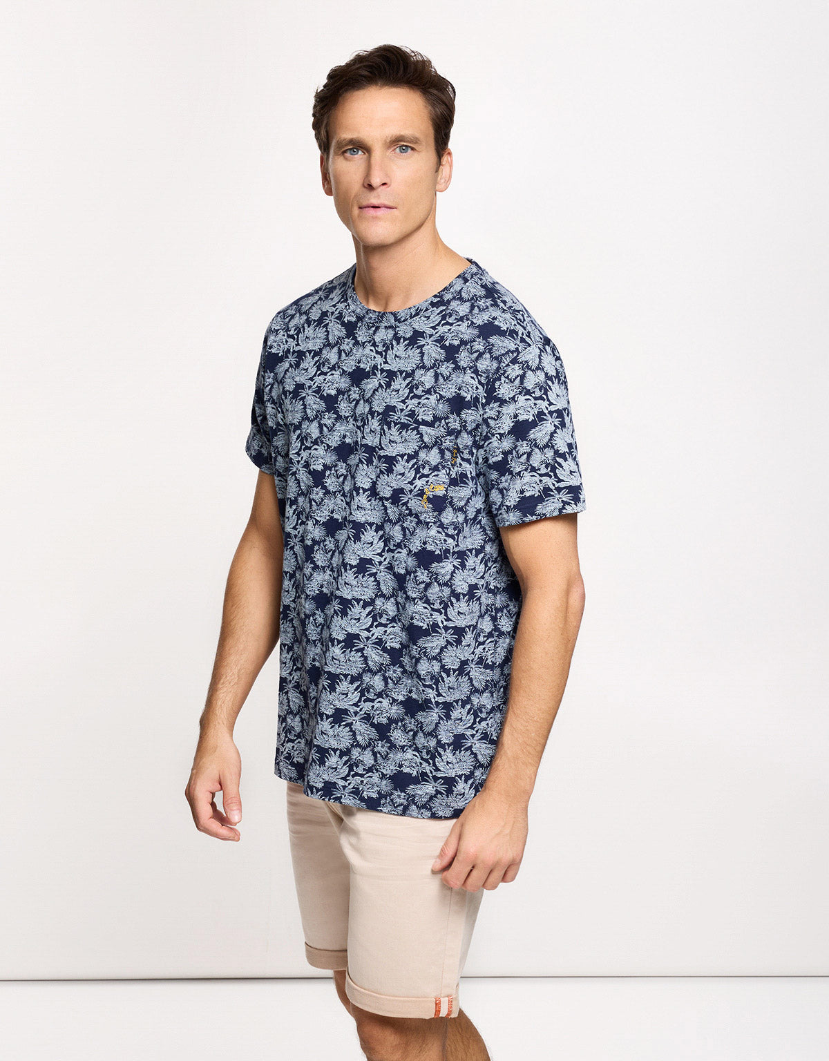 Camiseta Manga Corta Azul Marino - Baffin 3