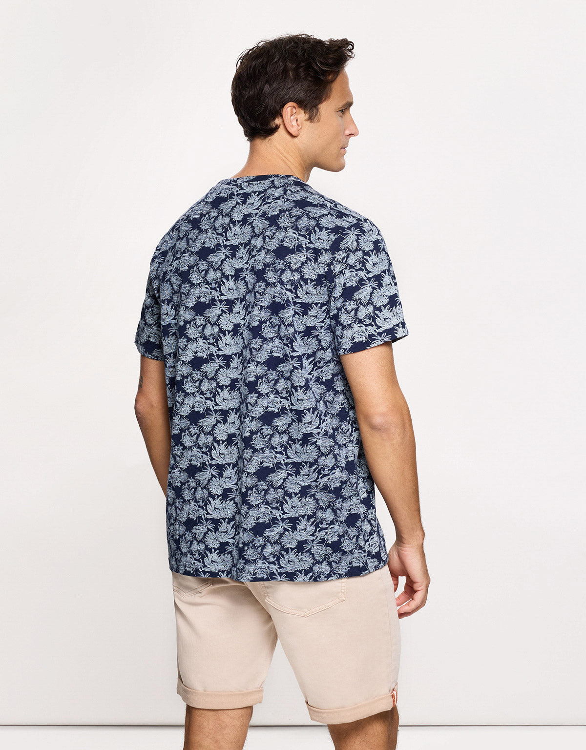 Camiseta Manga Corta Azul Marino - Baffin 4