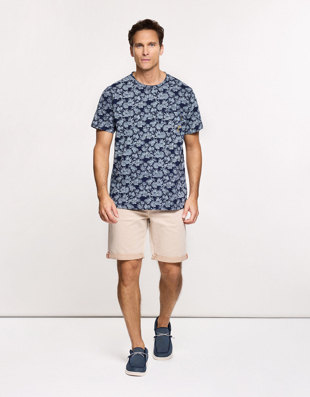 Camiseta Manga Corta Azul Marino - Baffin 7