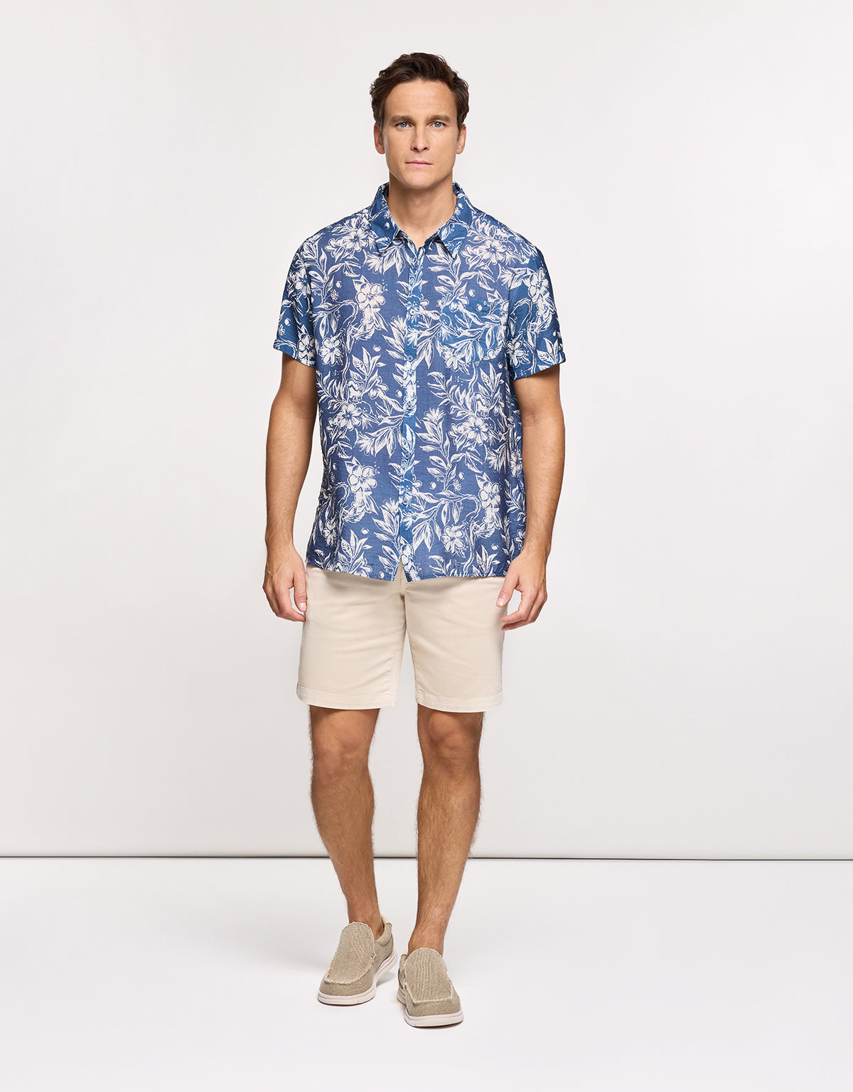 Camisa Manga Corta Azul Marino - Westcoast 6