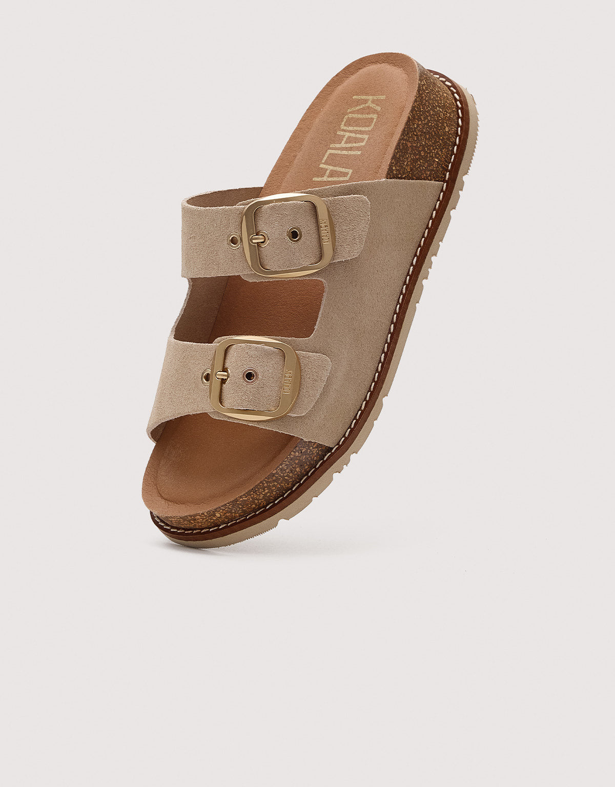 Bio Leather Sand Sandal with Wedge - Sintran