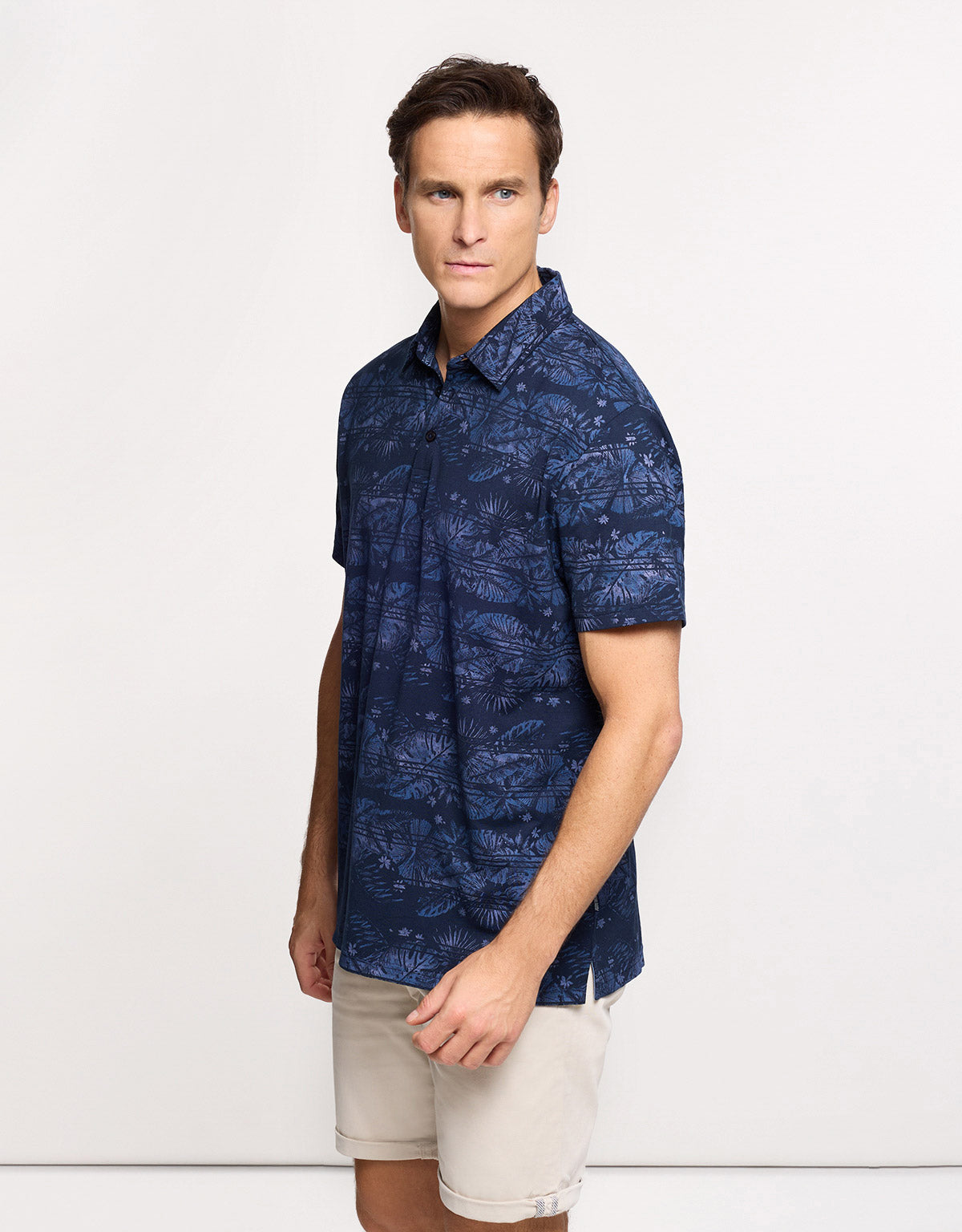 Polo Manga Corta Azul Marino - Nexao