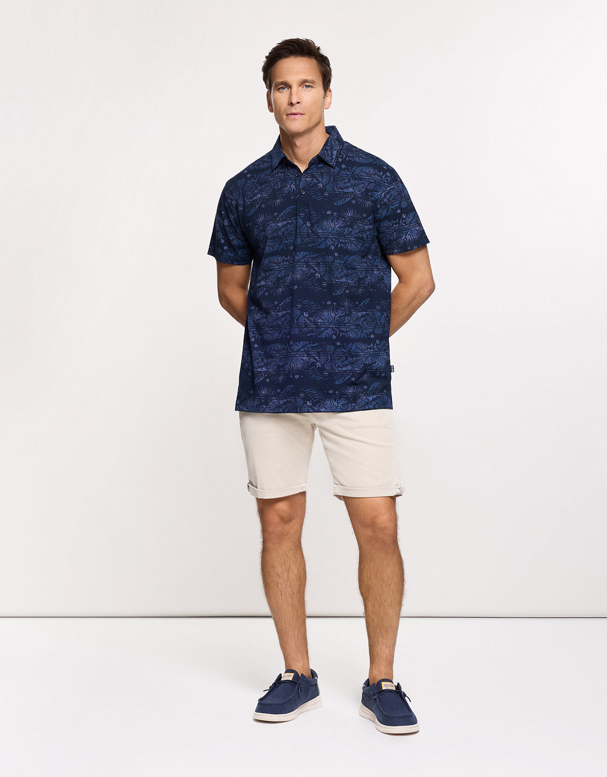 Polo Manga Corta Azul Marino - Nexao