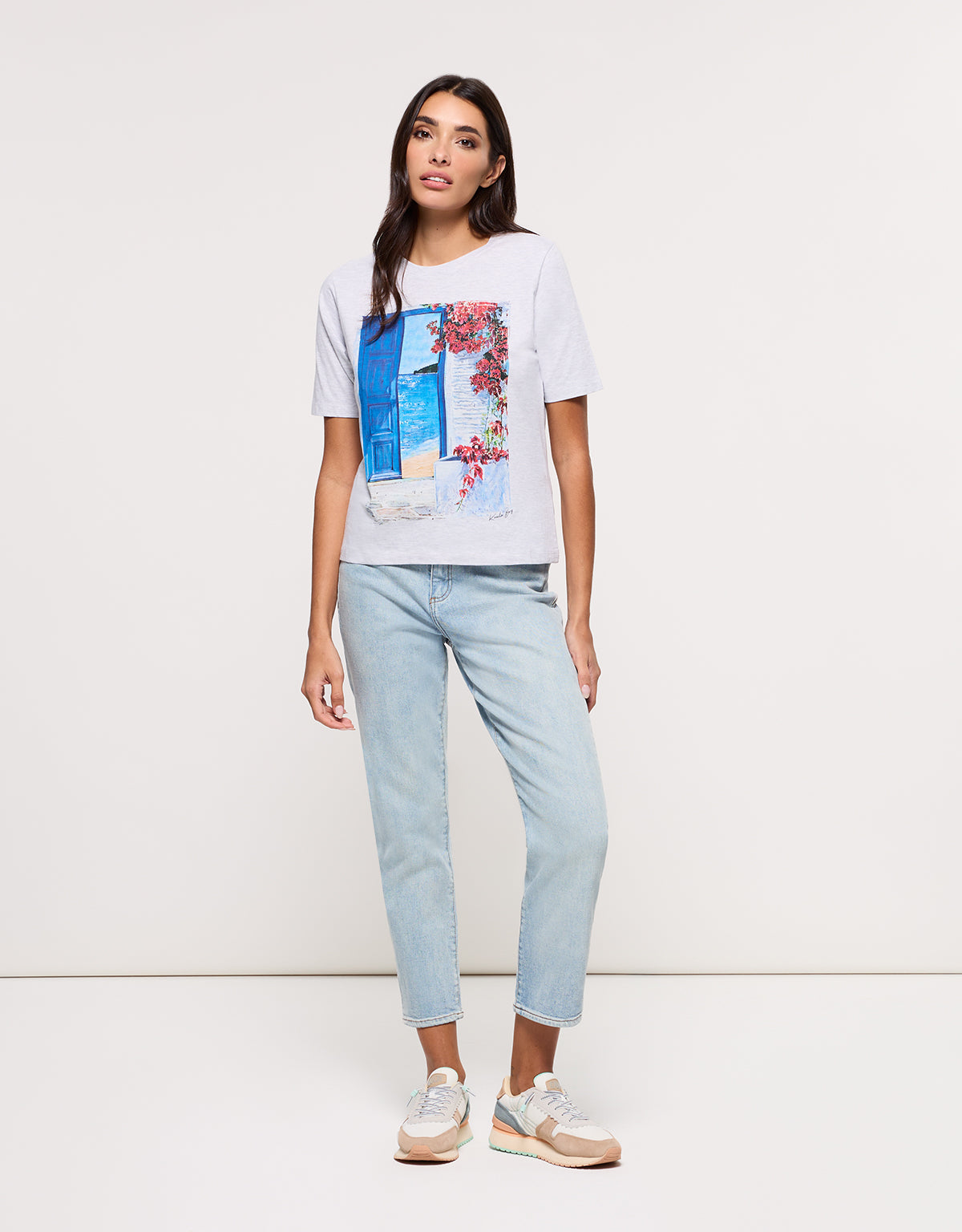 Camiseta Manga Corta Gris - Bluedoor 6