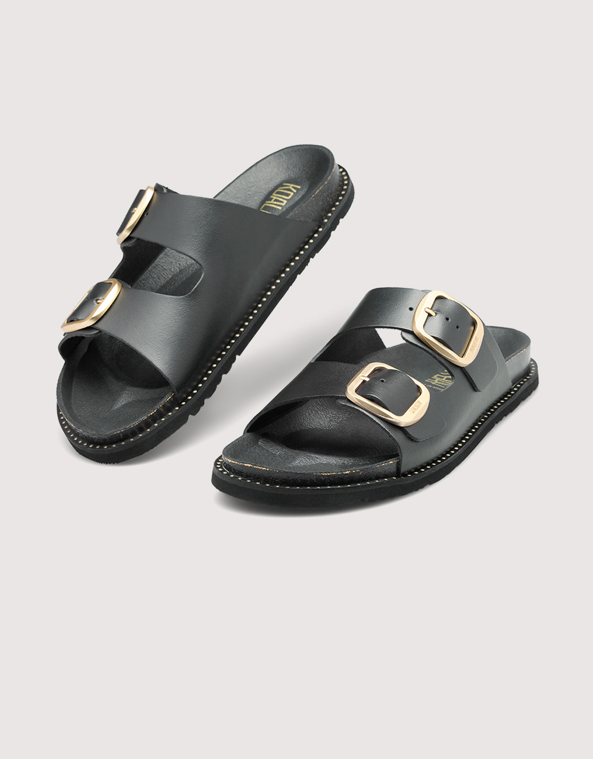 Bio Black Sandal - Dragonfly