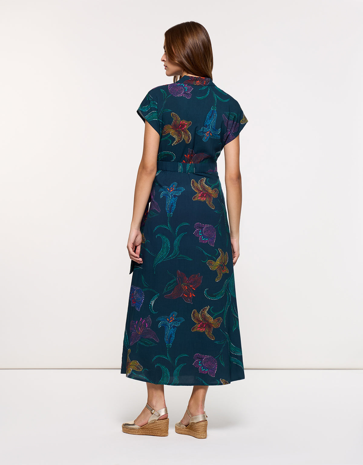 Vestido Largo Multicolor - Flormidi 4