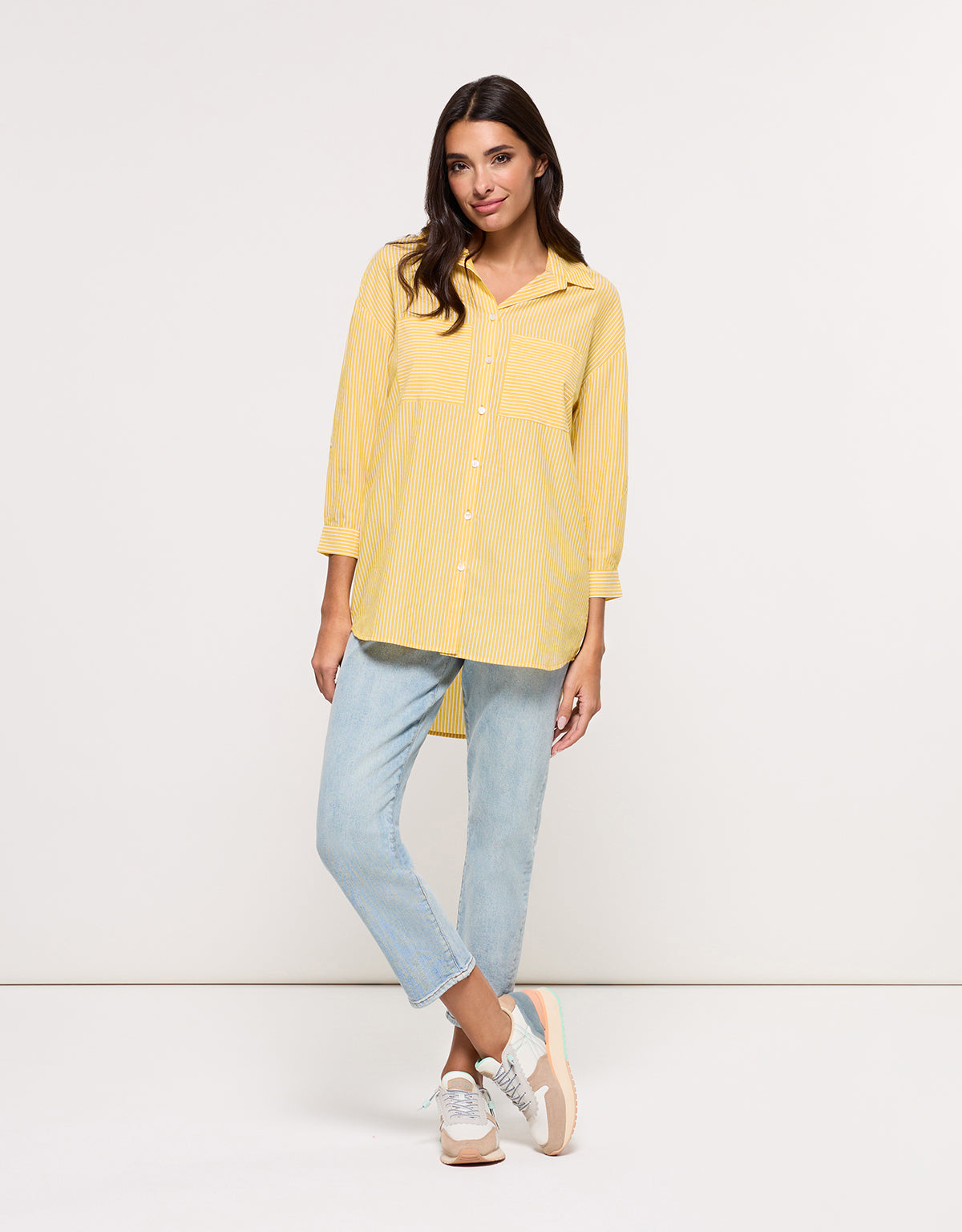 Camisa Manga Larga Amarillo - Brosabeat 6