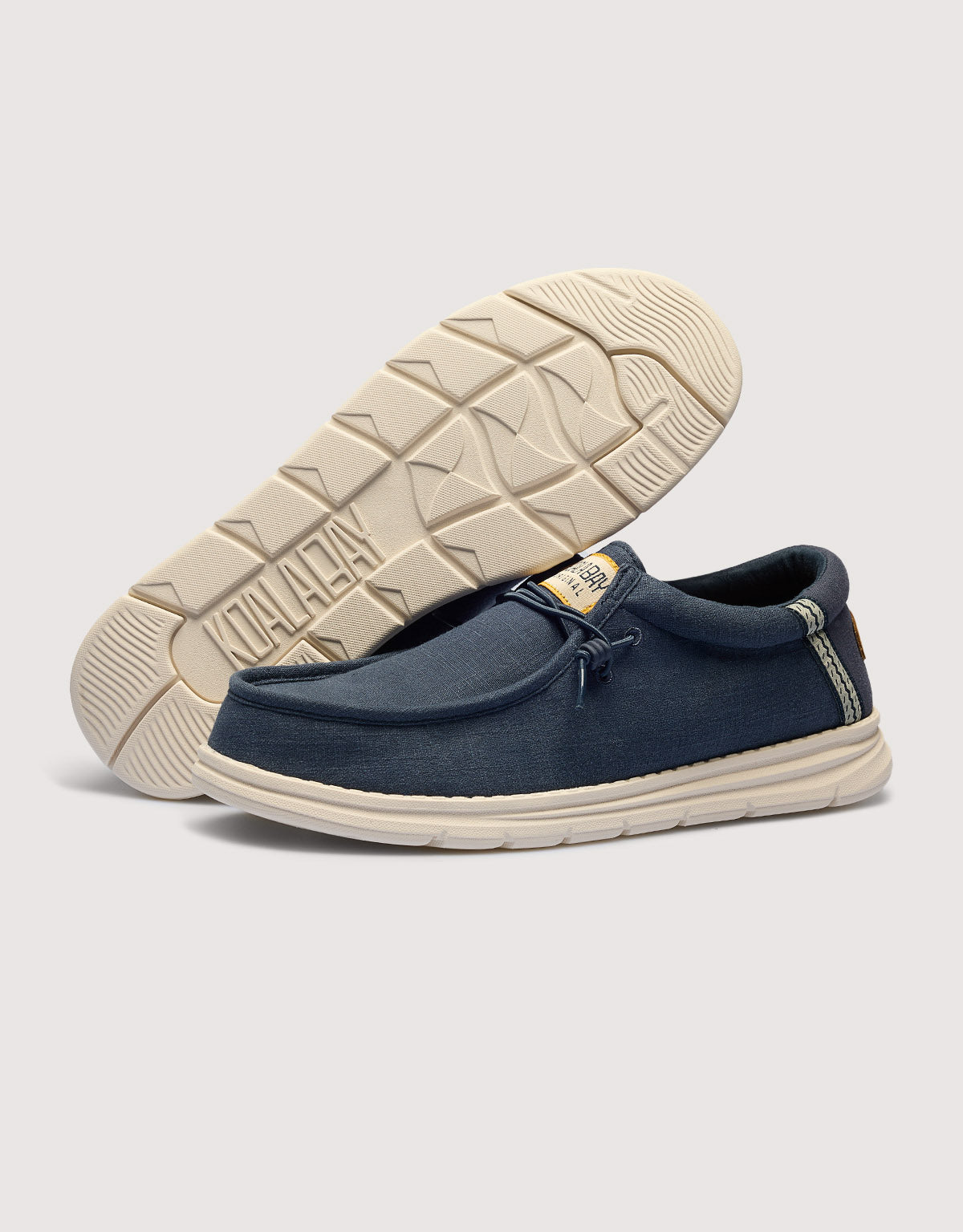 Wallabee Azul Marino - Crimson 4