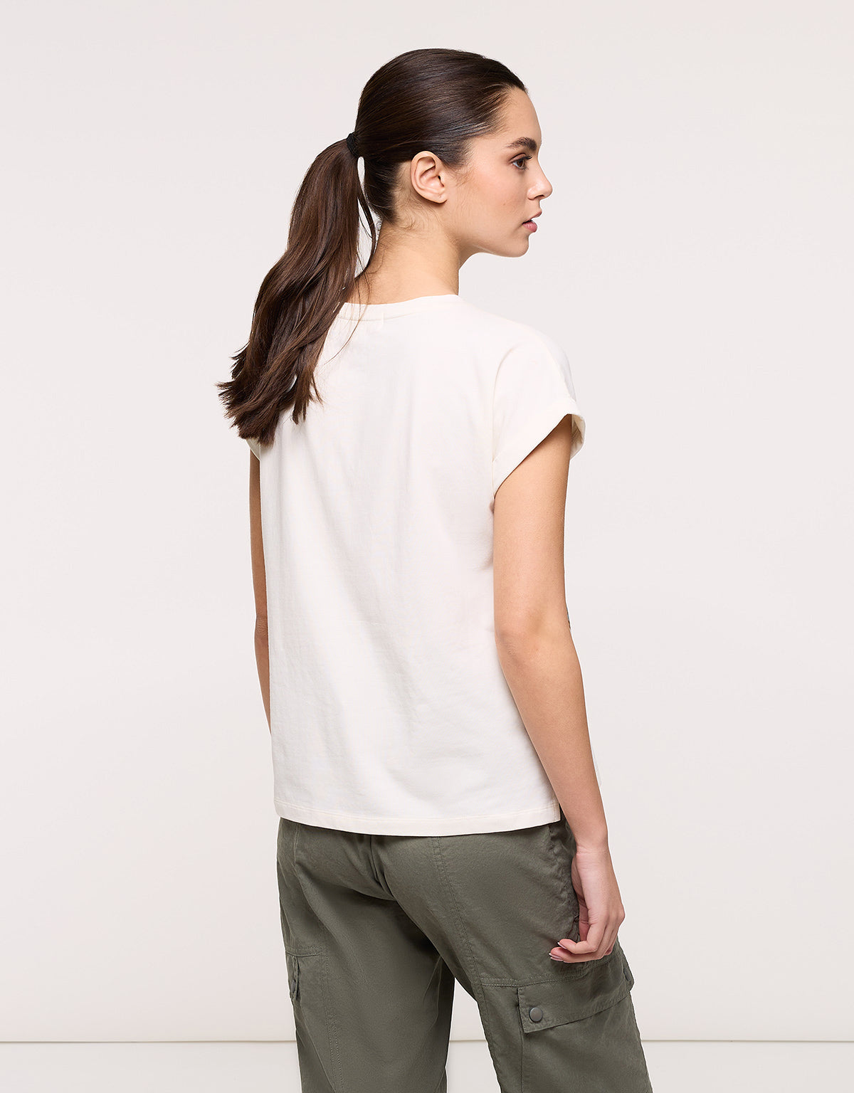 Camiseta Manga Corta Blanca - Kiaro 3