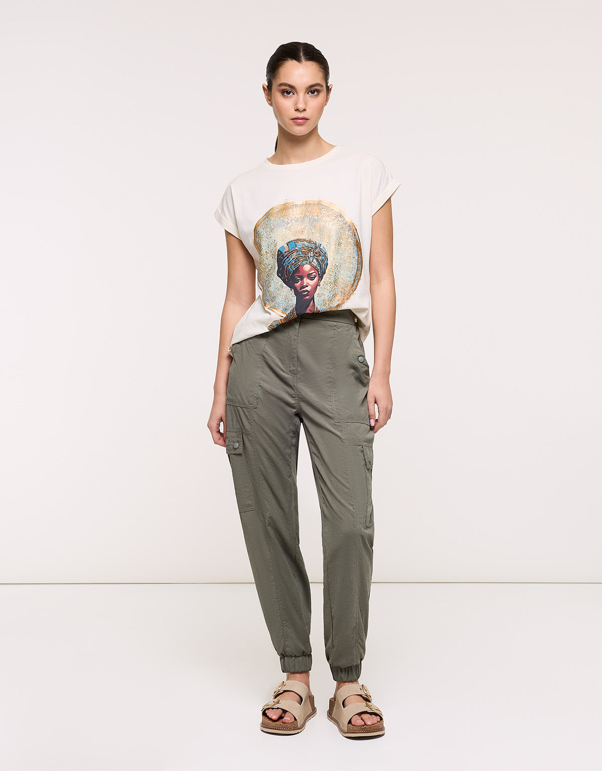 Camiseta Manga Corta Blanca - Kiaro 5