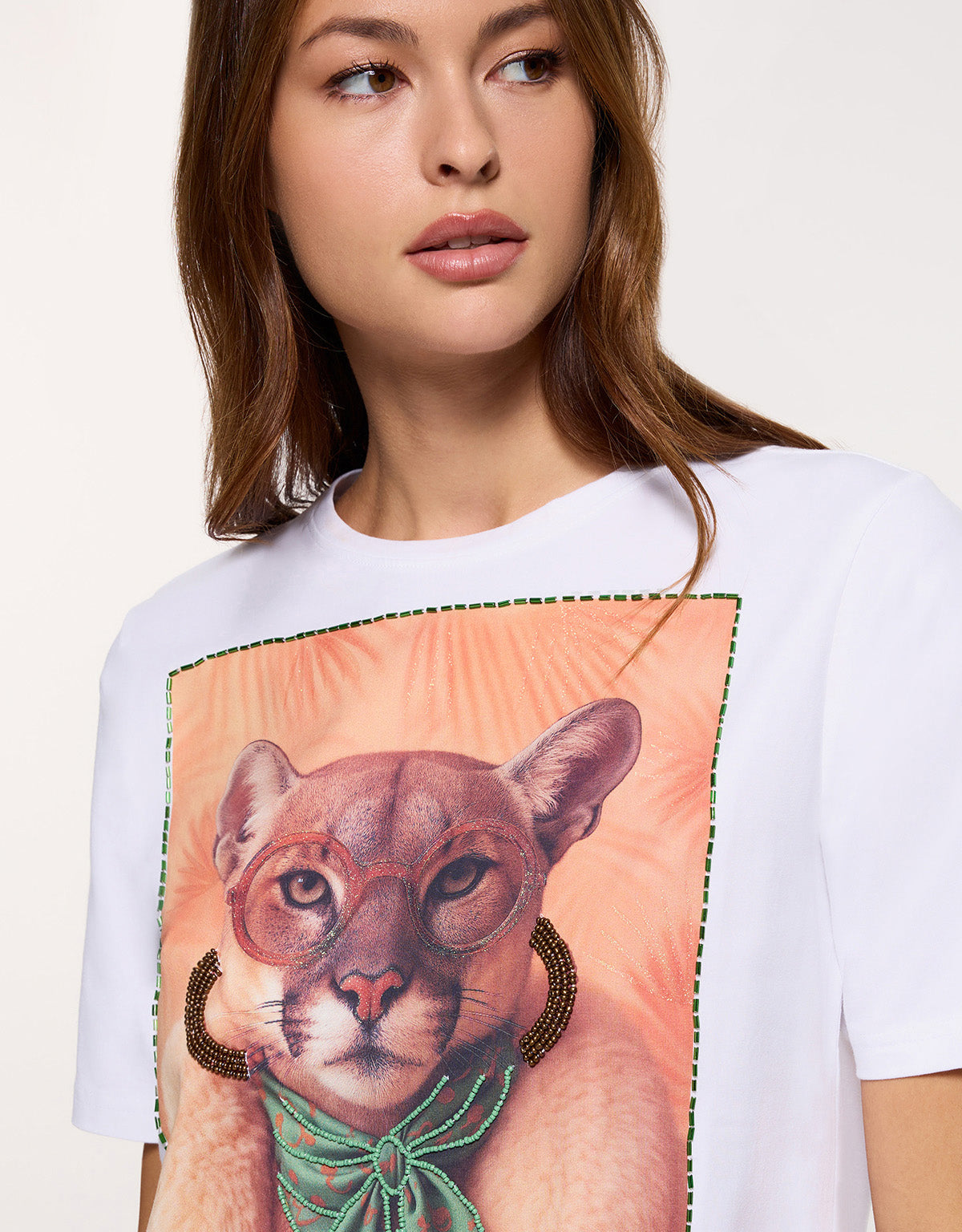 Camiseta Manga Corta Blanco - Tigralax 2