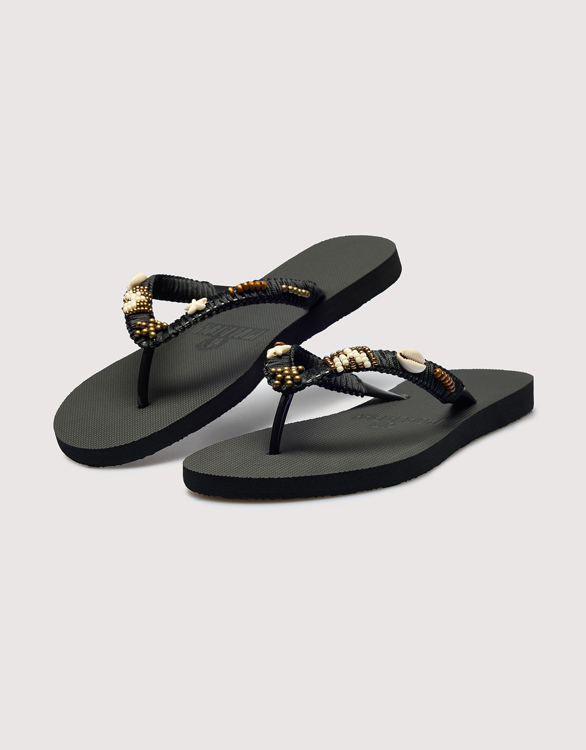 Black Toe Flip-Flop - Bora Bora