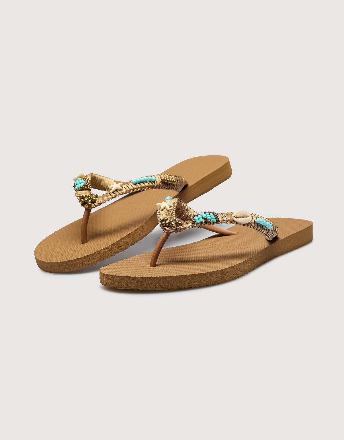 Brown Toe Thong - Bora Bora