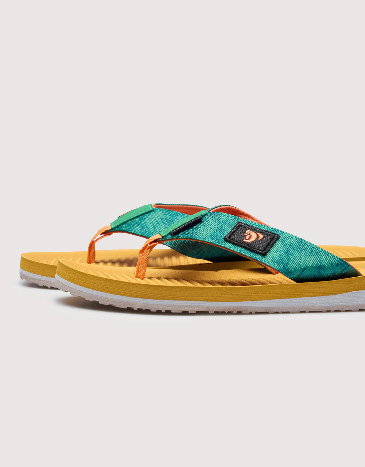 Orange Toe Flip-Flop - Skyflash