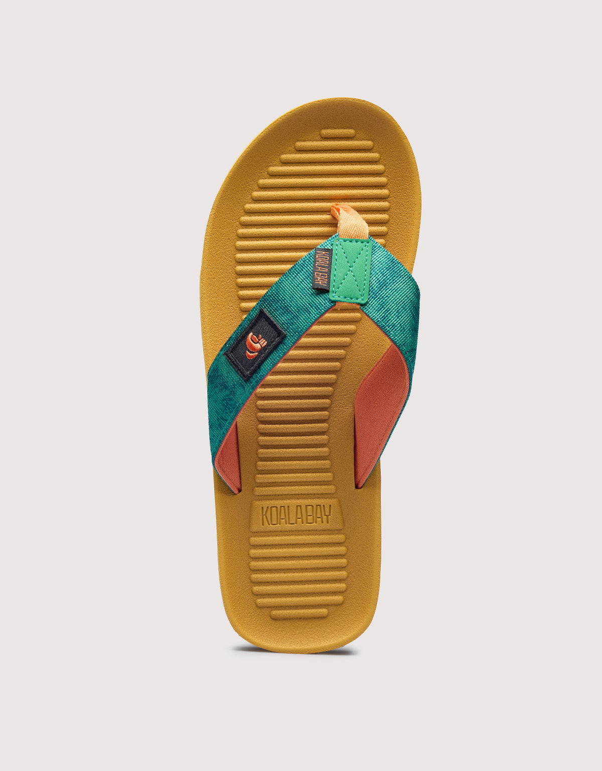 Orange Toe Flip-Flop - Skyflash