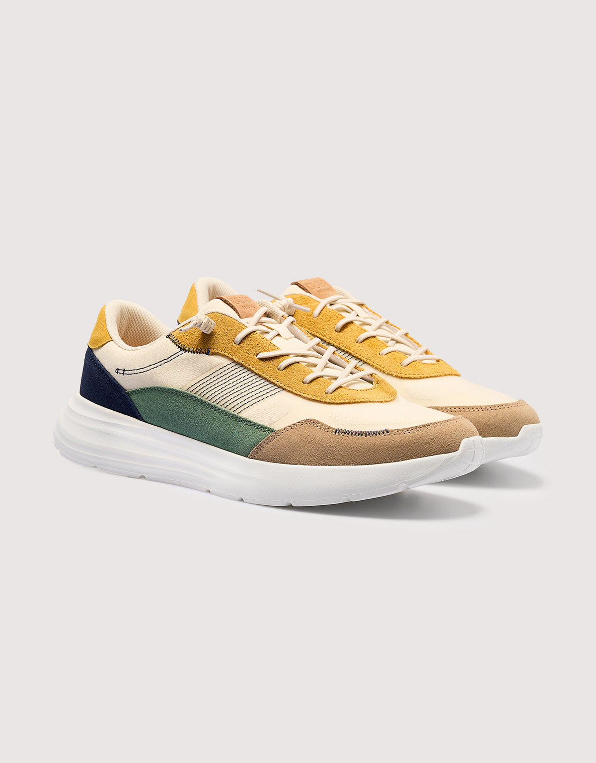 Sneaker Beige y Amarillo - Azteca 2