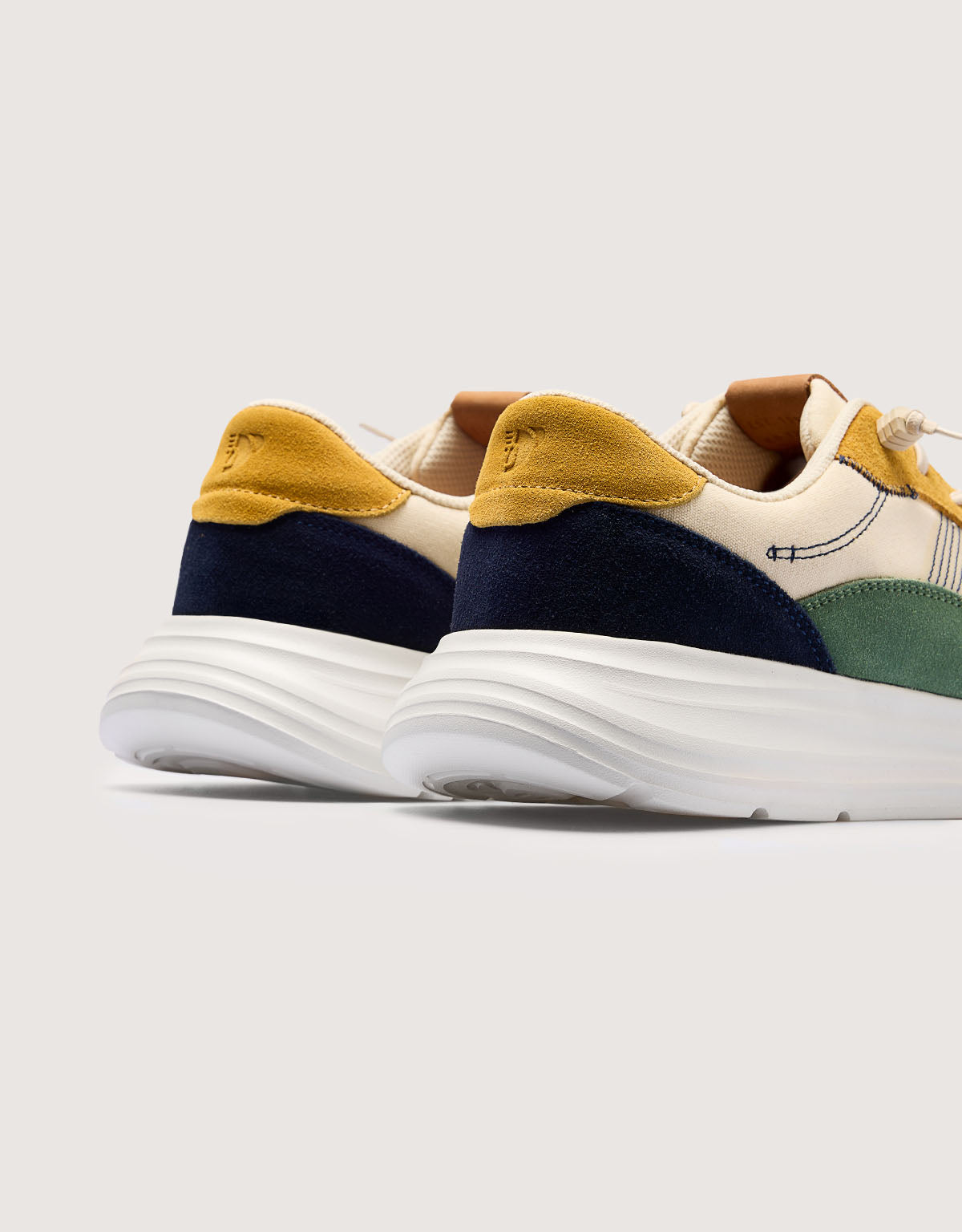 Sneaker Beige y Amarillo - Azteca 6