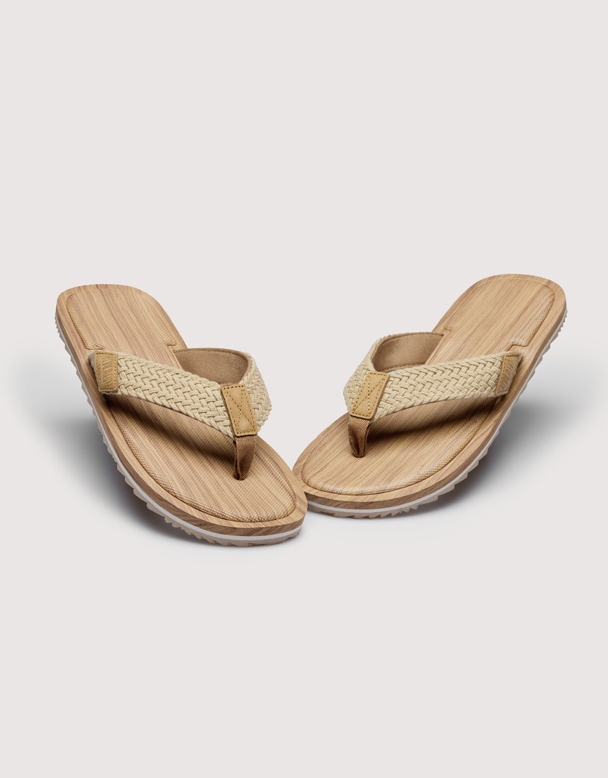 Beige Toe Post Sandal - Ecco