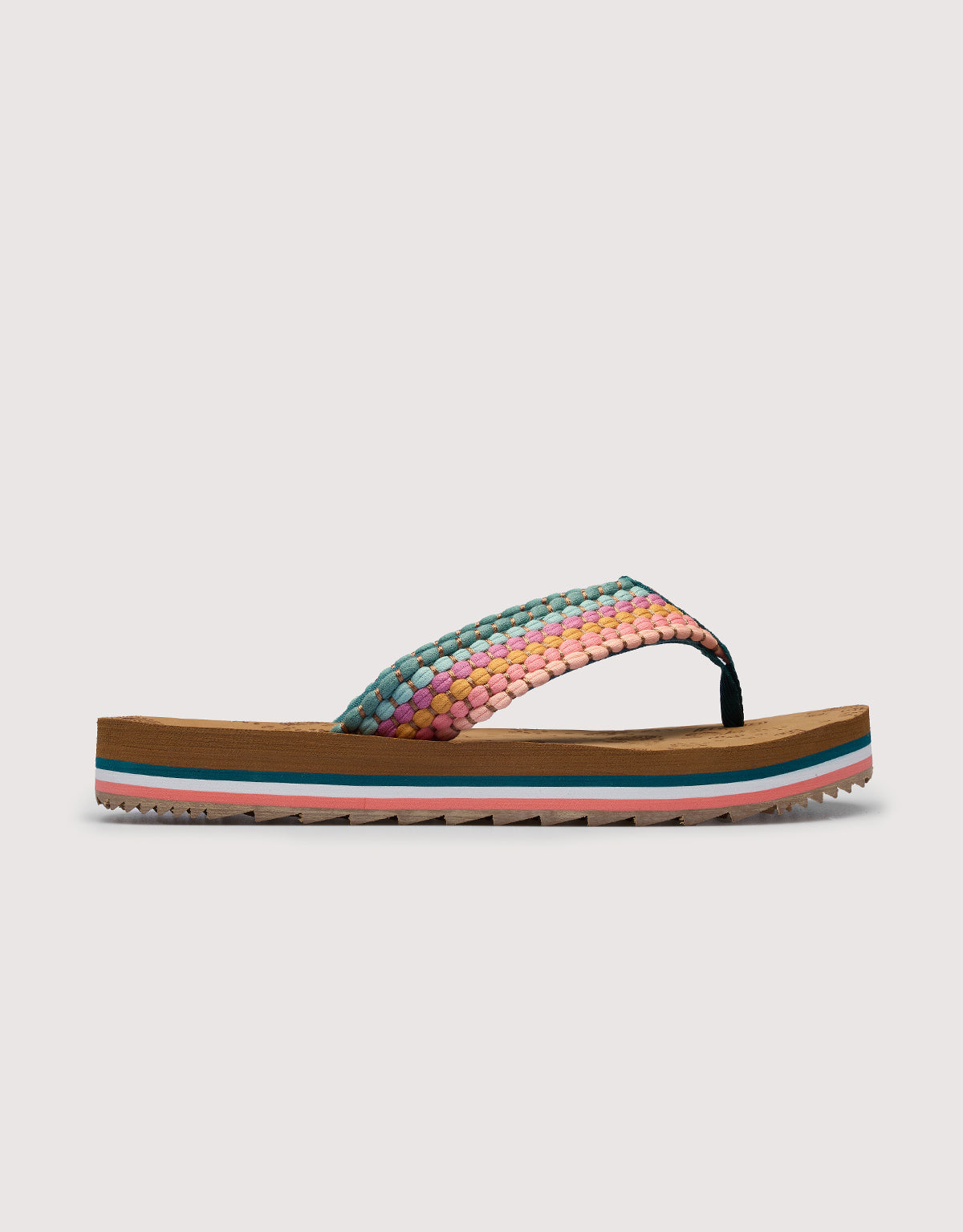 Brown Toe Post Sandal - Coos
