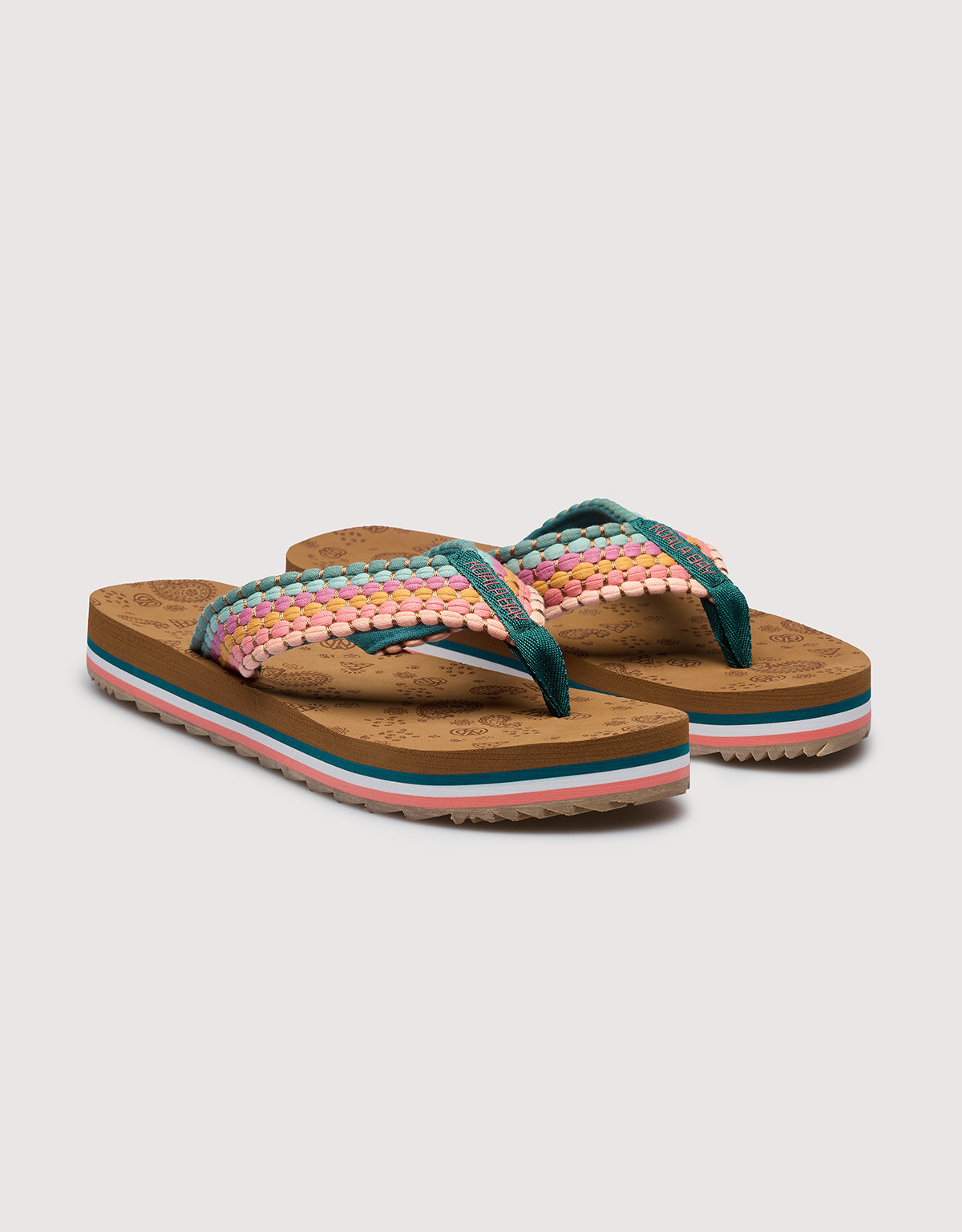 Brown Toe Post Sandal - Coos